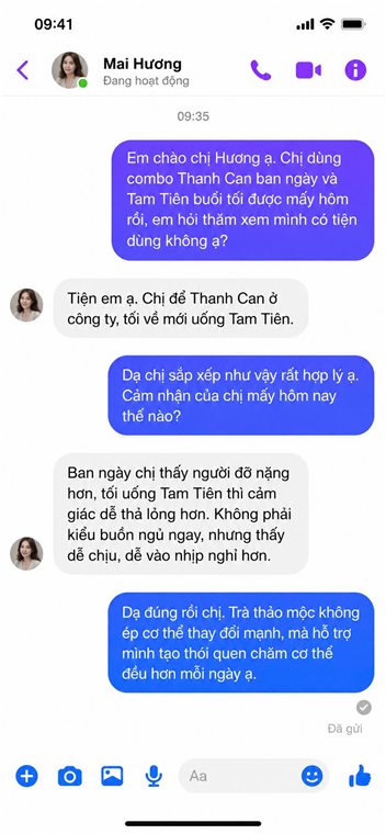 Phản hồi khách hàng về Hồng Huyết Bát Vị — 1