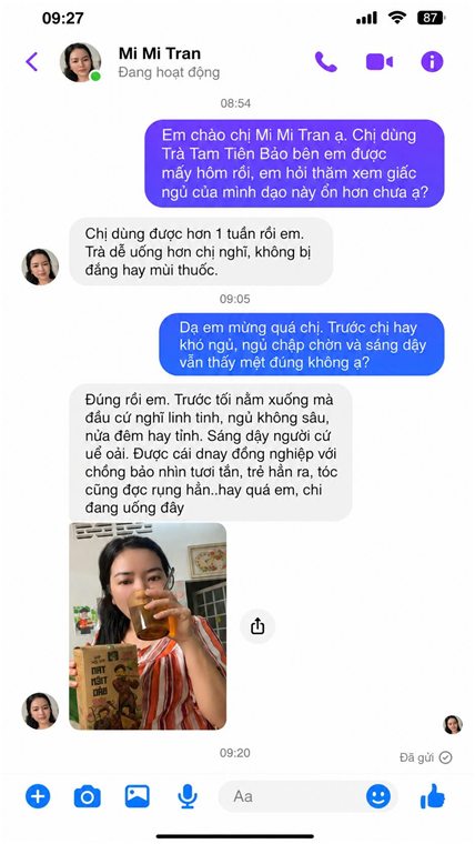 Phản hồi khách hàng về Hồng Huyết Bát Vị — 5