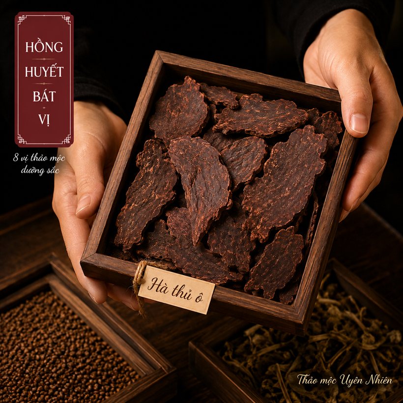 Hà thủ ô — ích tinh huyết, đẹp tóc